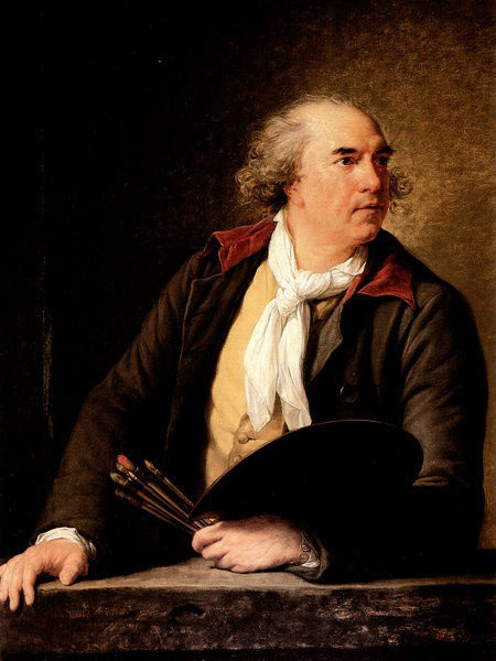 Portrait of Hubert Robert French painter